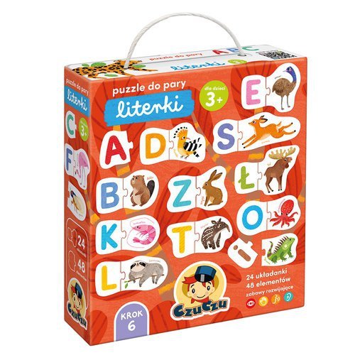 CzuCzu Puzzle do pary Literki