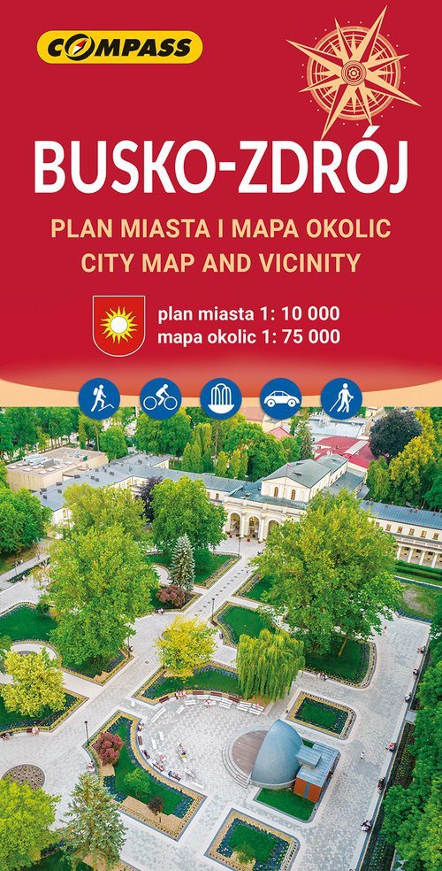 Busko-Zdrój plan miasta i mapa okolic