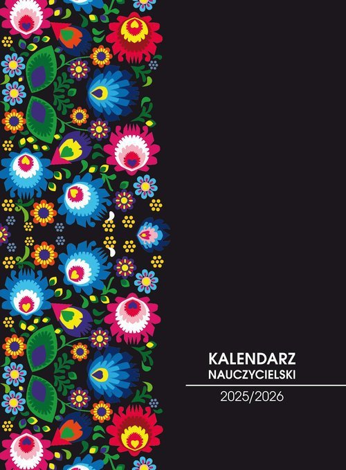 Kalendarz nauczycielski 2025/2026 folk