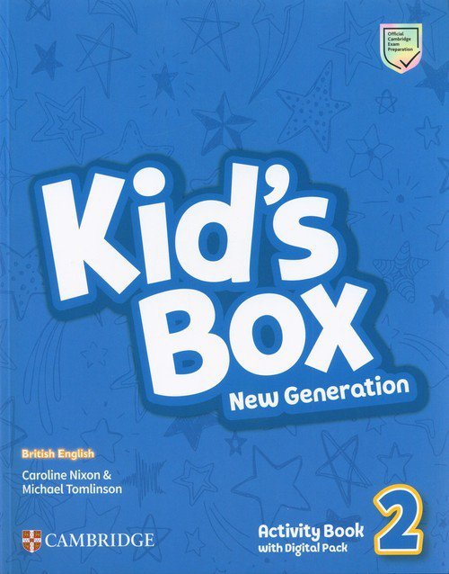 Kid&#039;s Box New Generation 2 Activity Book with Digital Pack
