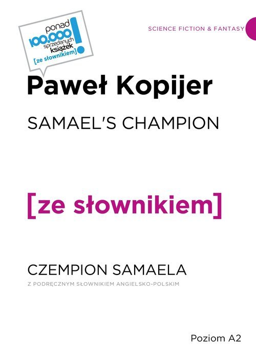 Samael&#039;s Champion / Czempion Semaela z podręcznym słownikiem angielsko-polskim