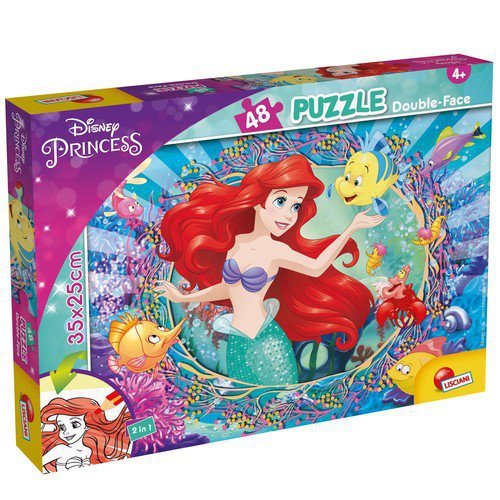 Puzzle Double-face Mała Syrenka 48