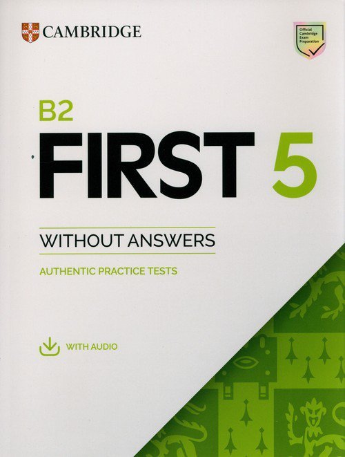 B2 First 5 Student&#039;s Book without Answers with Audio