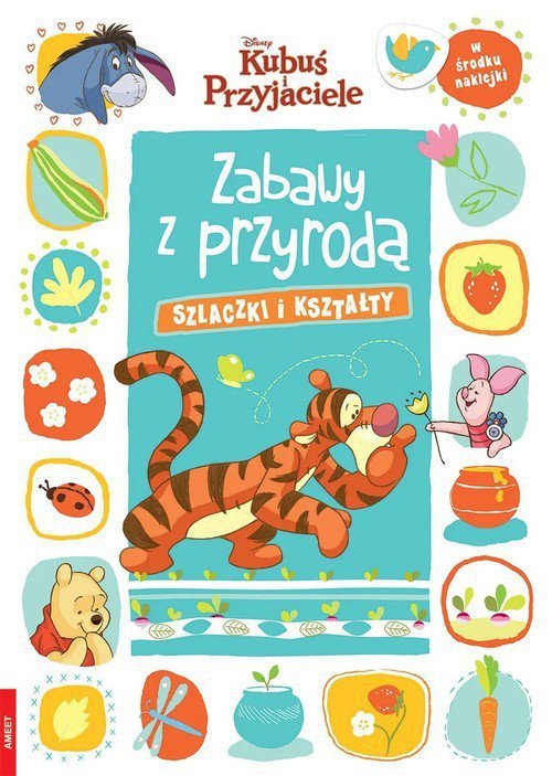 Disney Kubuś I Przyjaciele Zabawy z przyrodą Szlaczki i kształty
