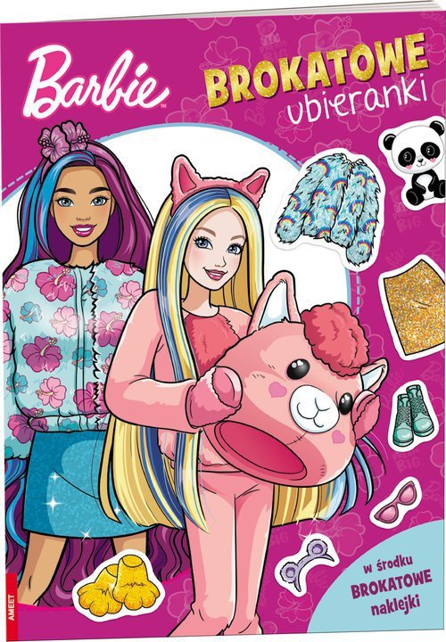 Barbie Brokatowe Ubieranki