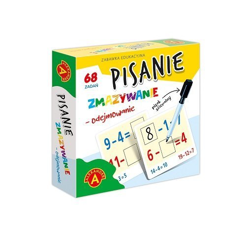 Pisanie zmazywanie Odejmowanie