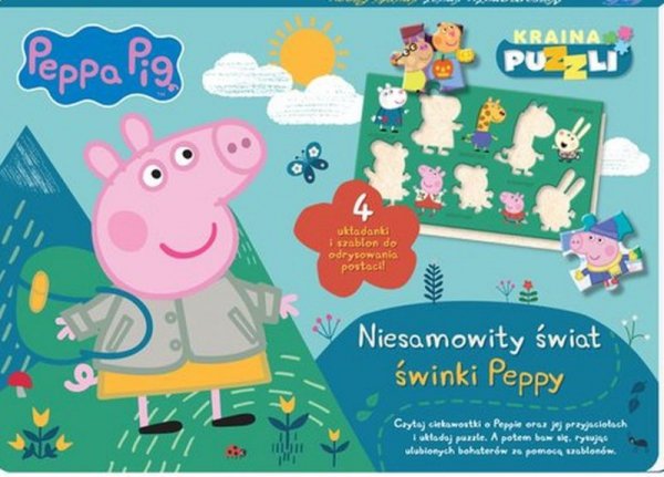 Niesamowity świat świnki Peppy. Kraina puzzli. Świnka Peppa