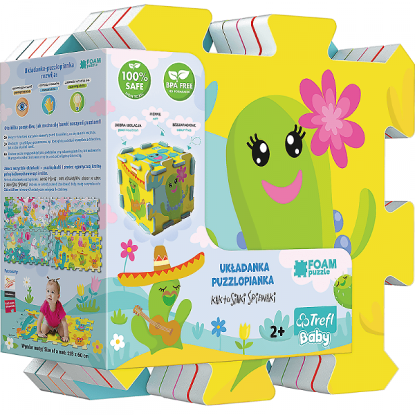 Puzzlopianka układanka Kaktusiaki śpiewaki 61265