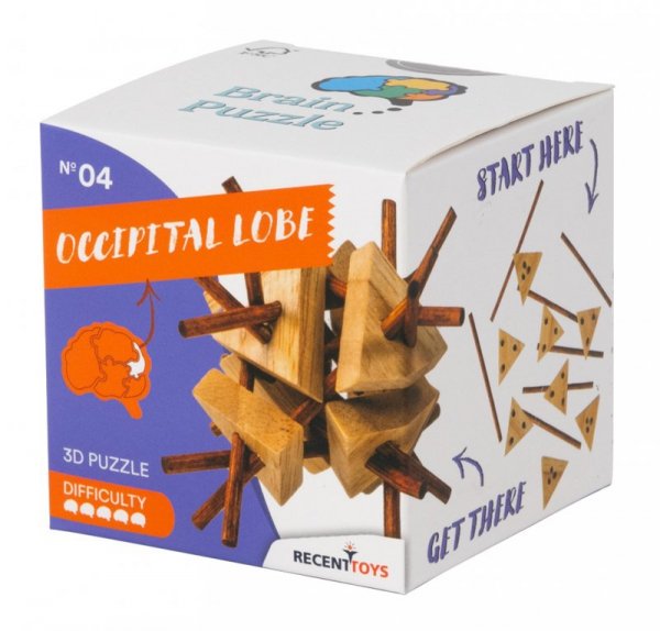 Łamigłówka Brain Puzzle 4 Occipital Lobe Recent Toys poziom 5/5
