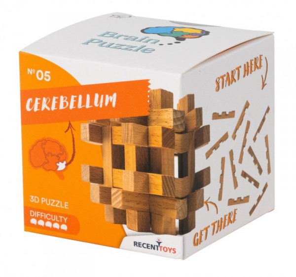Łamigłówka Brain Puzzle 5 Cerebellum Recent Toys poziom 5/5