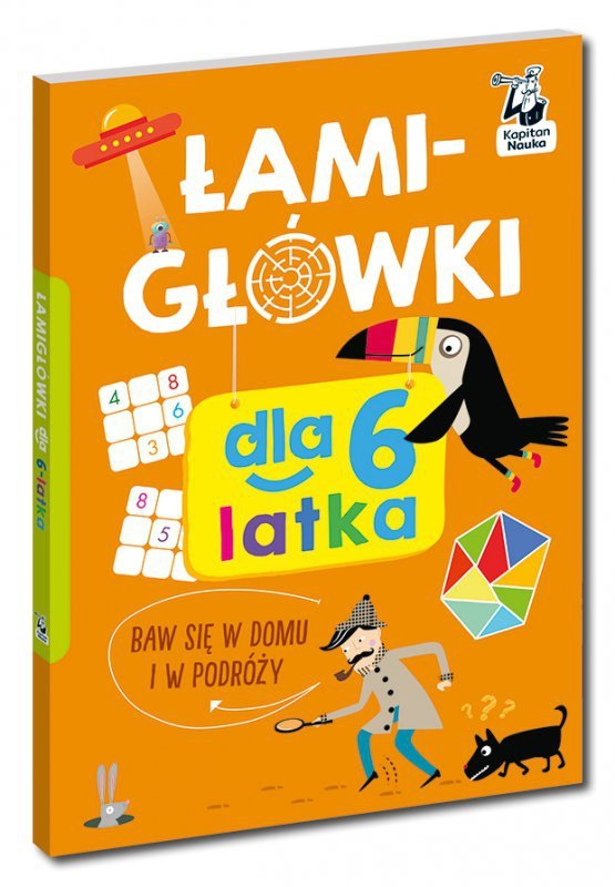 Łamigłówki dla 6-latka. Łamigłówki. Kapitan Nauka