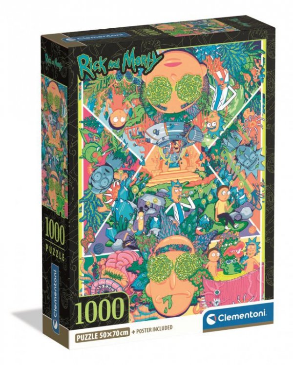Puzzle 1000 Compact Rick and Morty 37511