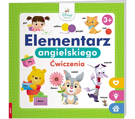 Disney Maluch Elementarz angielskiego ćwiczenia HOP-9207