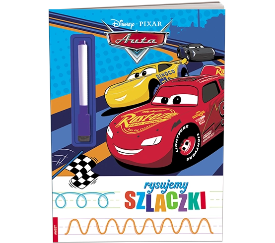 Disney Auta Rysujemy szlaczki KSS-9116