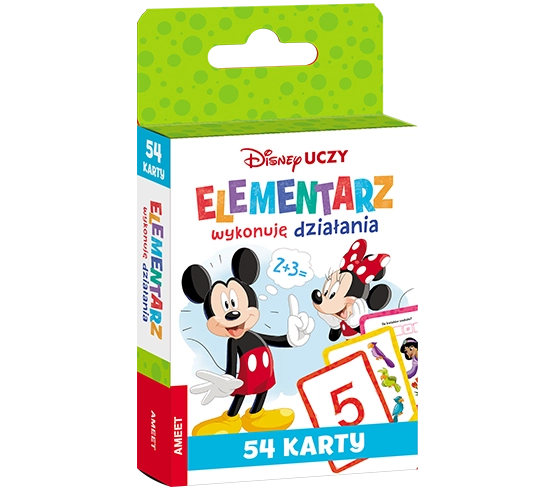 Disney uczy Elementarz wykonuję działania karty UEK-9303