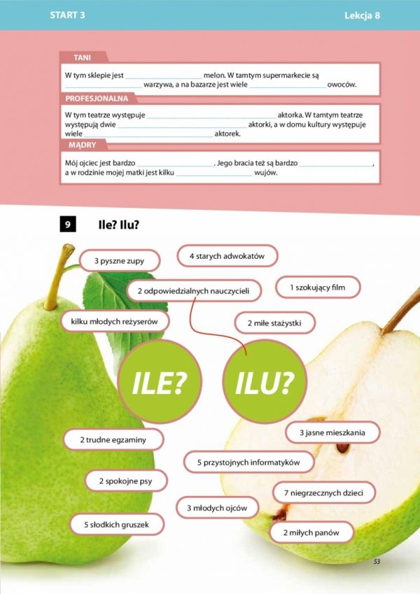 Start 3. Higher Beginner Polish. Zeszyt ćwiczeń z kluczem do nauki języka polskiego na poziomie A2