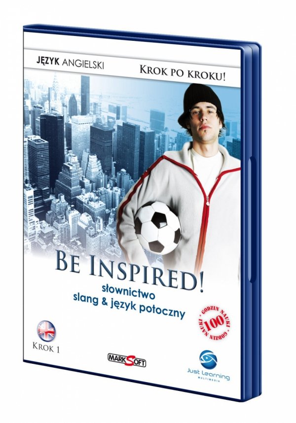 Be Inspired! Słownictwo slang &amp; język potoczny. Interaktywny kurs komputerowy - krok 1