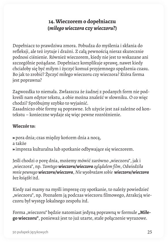 50 pułapek językowych