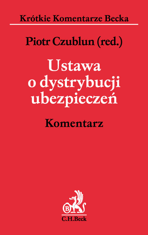 Ustawa o dystrybucji ubezpieczeń. Komentarz