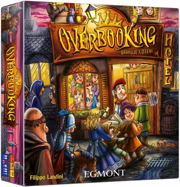 Overbooking. Gra planszowa. Egmont gry