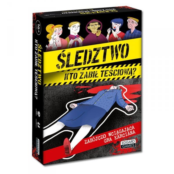 Gra karciana. Śledztwo. Kto zabił teściową?