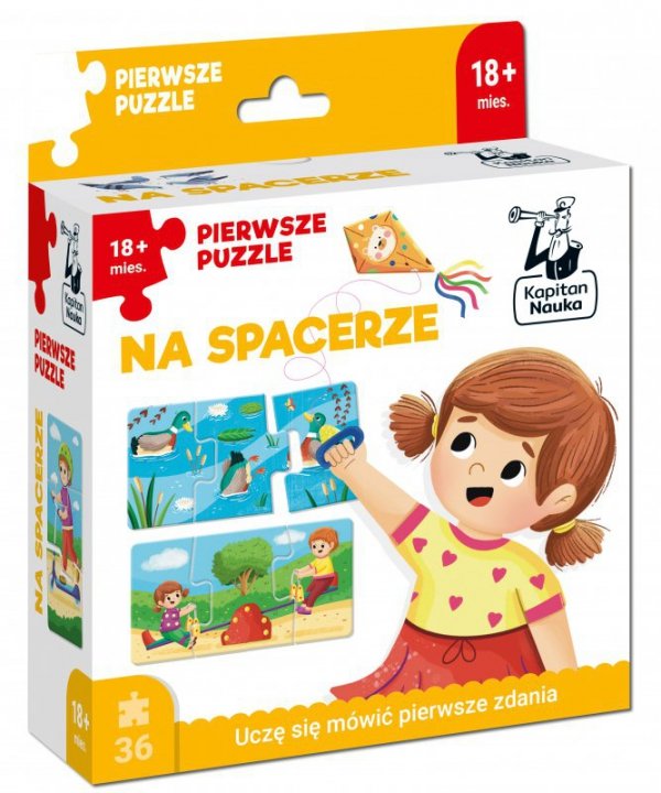 Pierwsze puzzle. Na spacerze. Kapitan Nauka