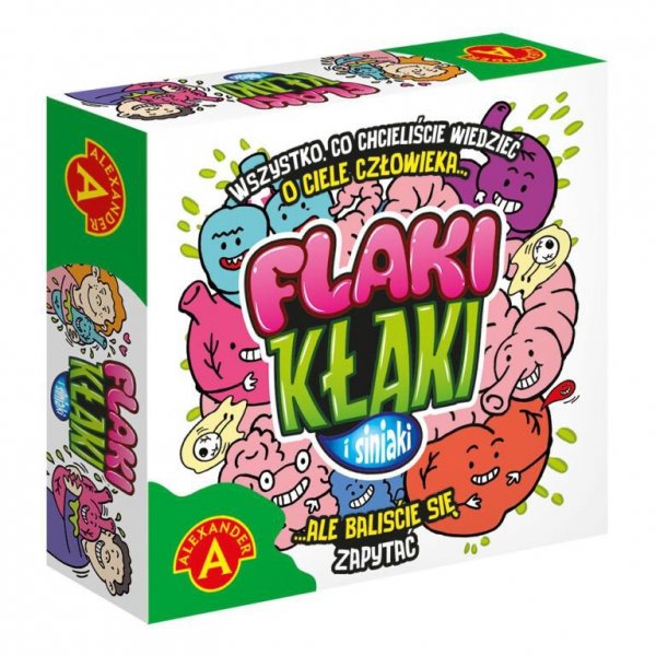 Flaki kłaki. Rodzinna gra planszowa.