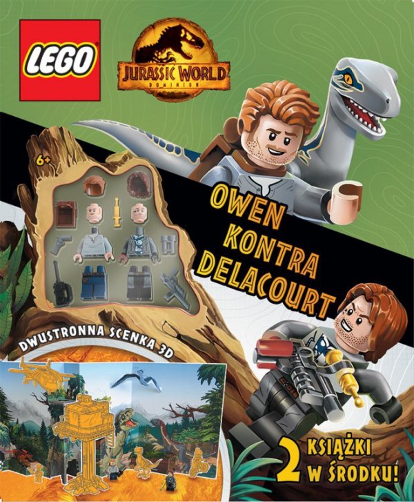 LEGO Jurassic World. Owen kontra Delacourt
