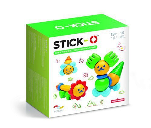 Stick-O. Leśni przyjaciele. 16 elementów