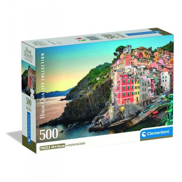Puzzle 500 elementów. Compact Riomaggiore Coast