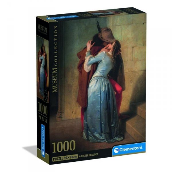 Puzzle 1000 elementów. Compact Museum Hayes, The Kiss