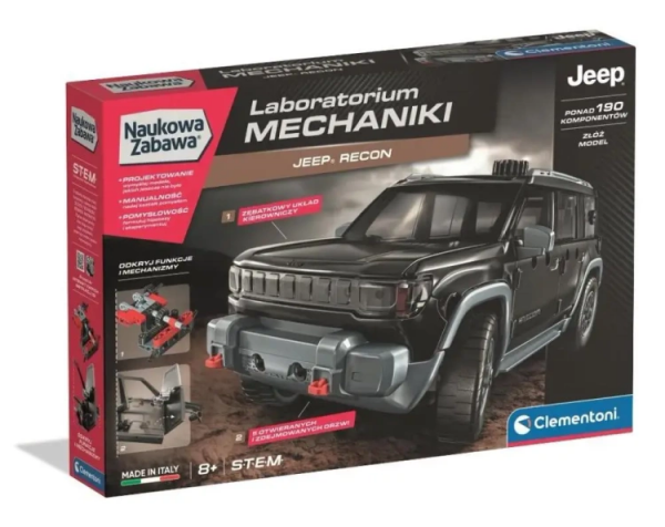 Laboratorium mechaniki. Jeep Recon