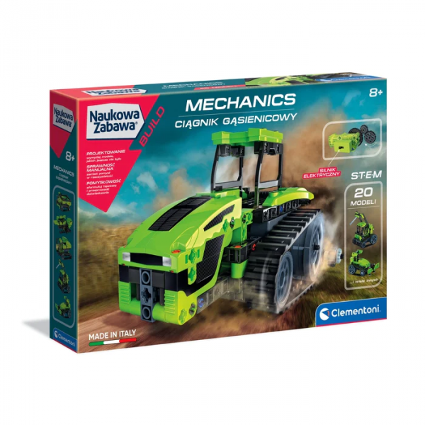 Laboratorium mechanik. Ciągnik gąsienicowy