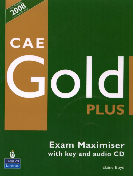CAE Gold PLUS Maximiser with key +Audio CD