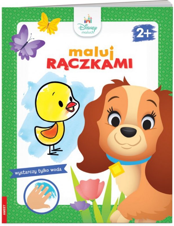 Disney Maluch. Maluj rączkami. Oprawa miękka