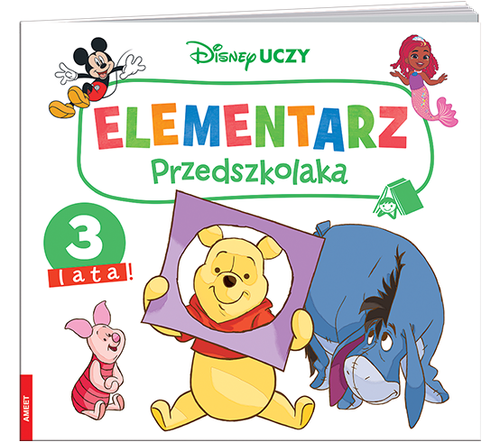 Disney Uczy. Elementarz Przedszkolaka. 3 lata!