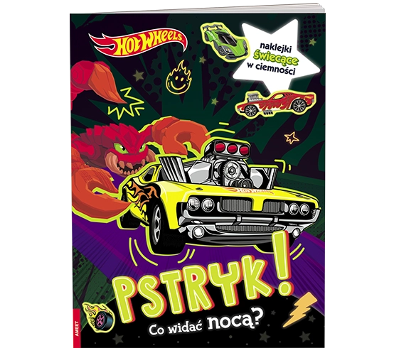 Hot Wheels. Pstryk! Co widać nocą?