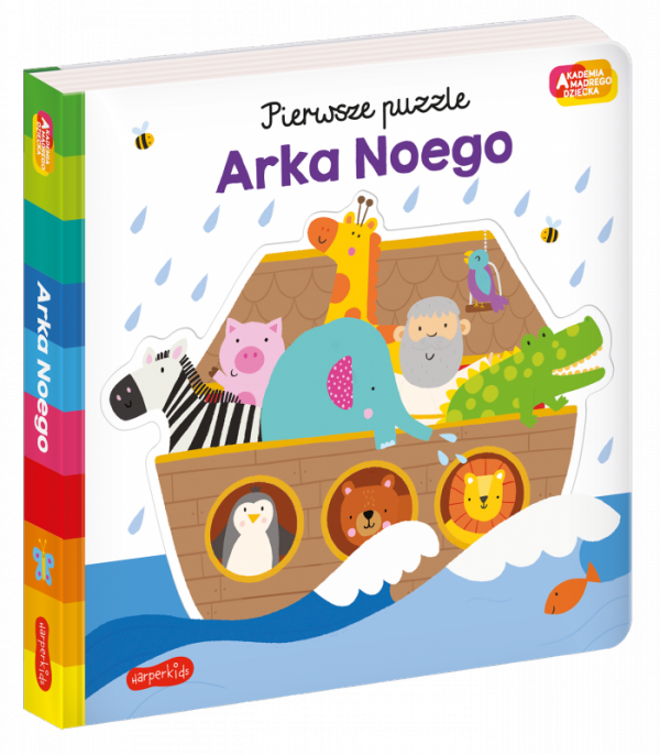 Arka Noego. Akademia mądrego dziecka. Pierwsze puzzle