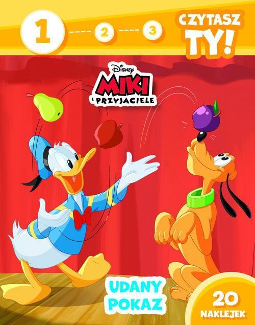 Udany pokaz. Disney Miki i Przyjaciele. 1, 2, 3, czytasz ty! Poziom 1