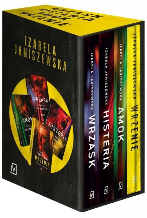 Pakiet Larysa Luboń i Brunon Wilczyński. Wrzask. Histeria. Amok. Wrzenie