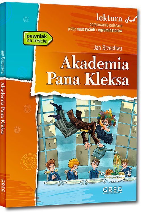 Akademia Pana Kleksa z opracowaniem oprawa miękka