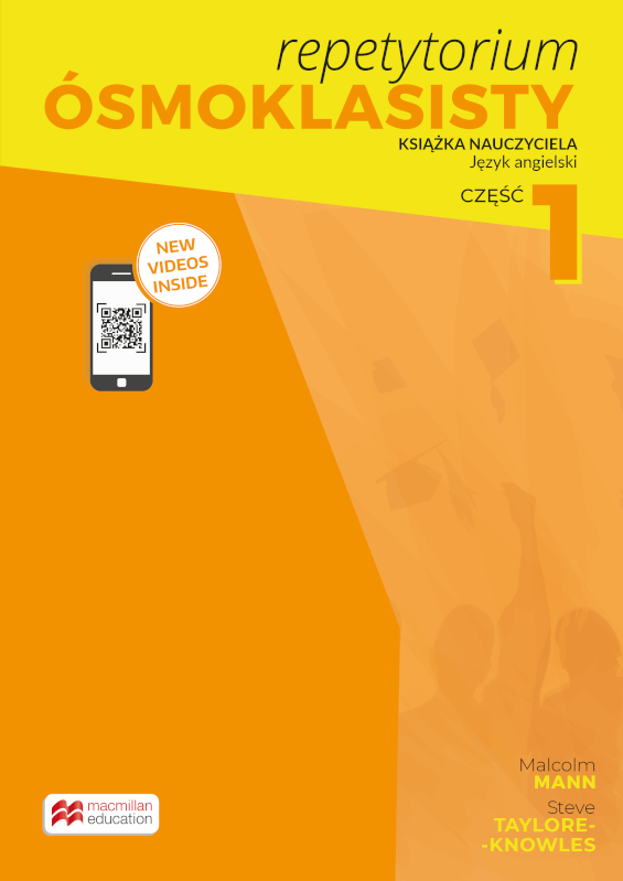 Repetytorium Ósmoklasisty. Język angielski. Książka nauczyciela + CD + Teacher’s Digital Pack. Cz.1