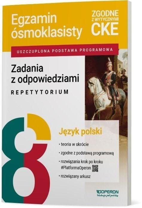 Egzamin ósmoklasisty 2026. Język polski. Repetytorium