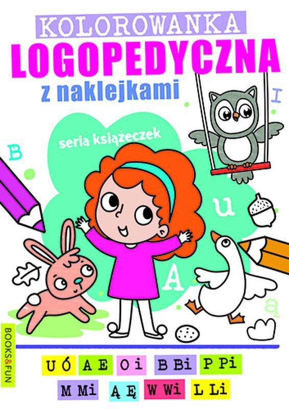 Kolorowanka loopedyczna z naklejkami 1