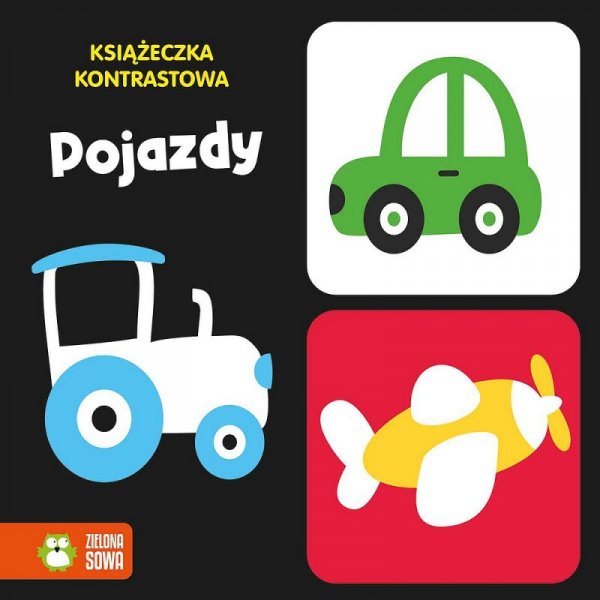 Książeczka kontrastowa. Pojazdy
