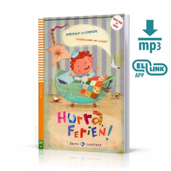 LN Hurra, Ferien !. Książka + audio online Daf A0