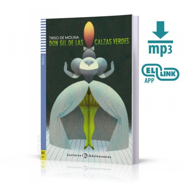 LH Don Gil de las Calzas Verdes książka + CD A2