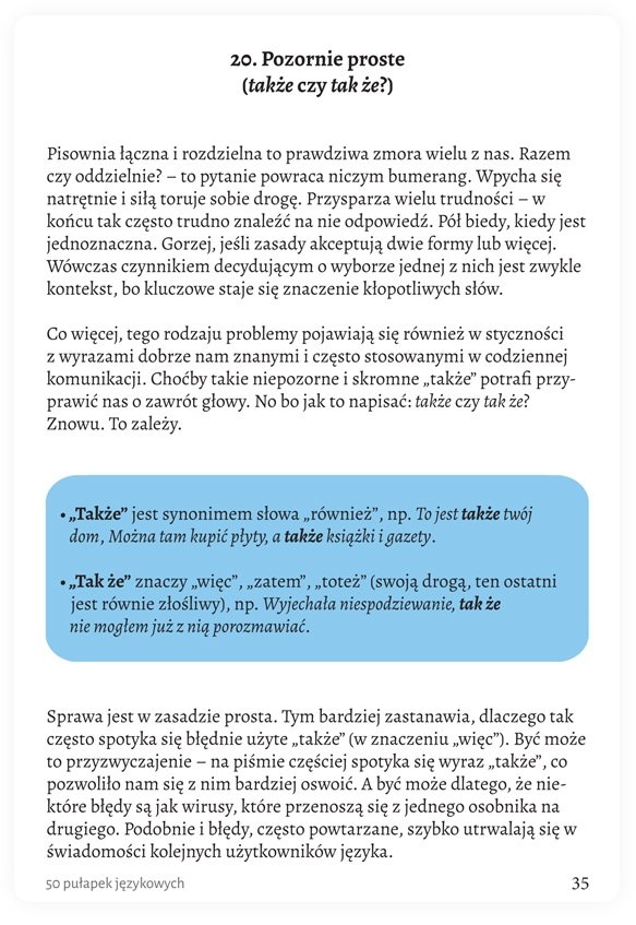 50 pułapek językowych