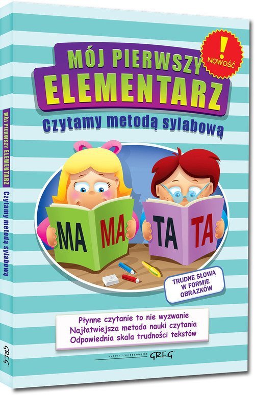 Mój pierwszy elementarz - czytamy metodą sylabową
