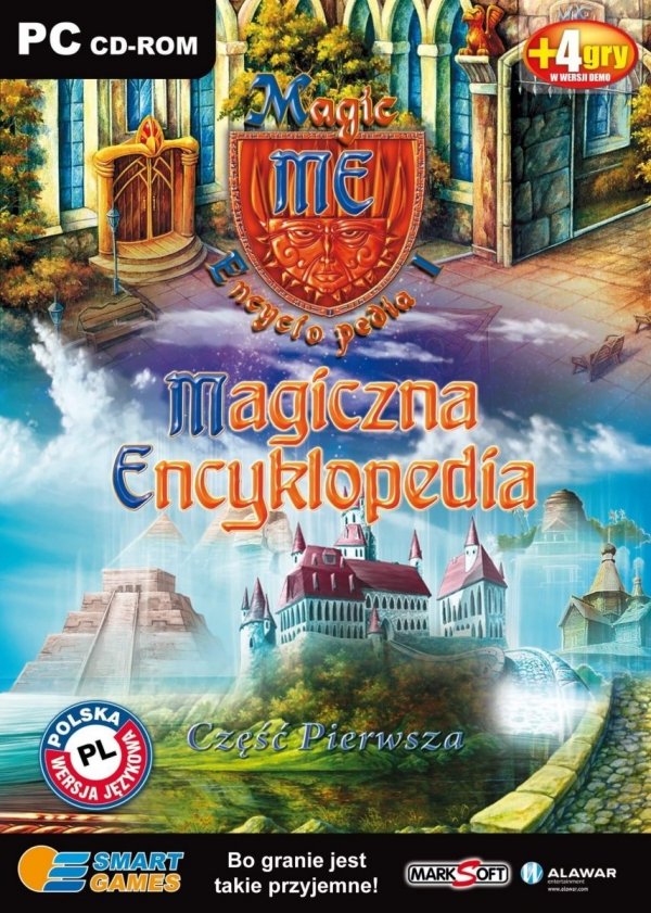 Magiczna encyklopedia 1. Magic encyclopedia. Smart games. PC CD-ROM + 4 gry w wersji demo